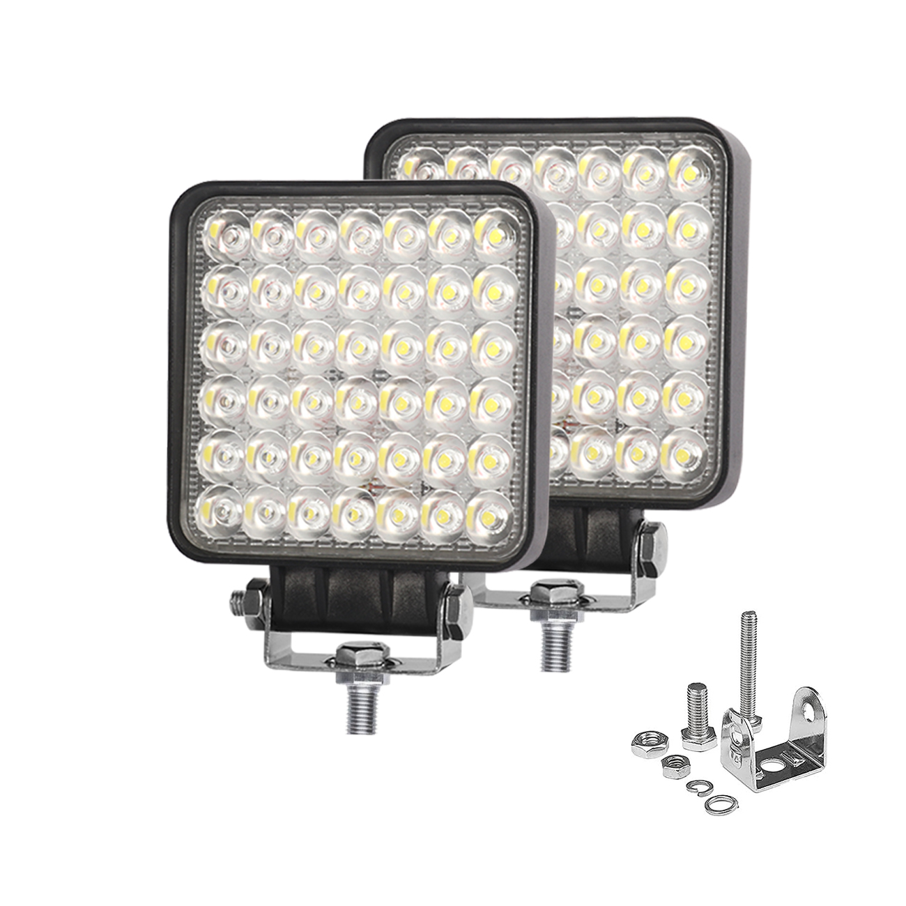 4 Inch 42W Square LED Work Light for machine