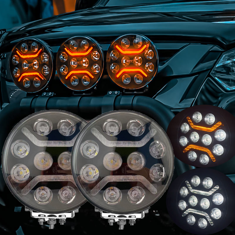 9 inch 100W ECE R112 R7 R65 R10 LED Driving light